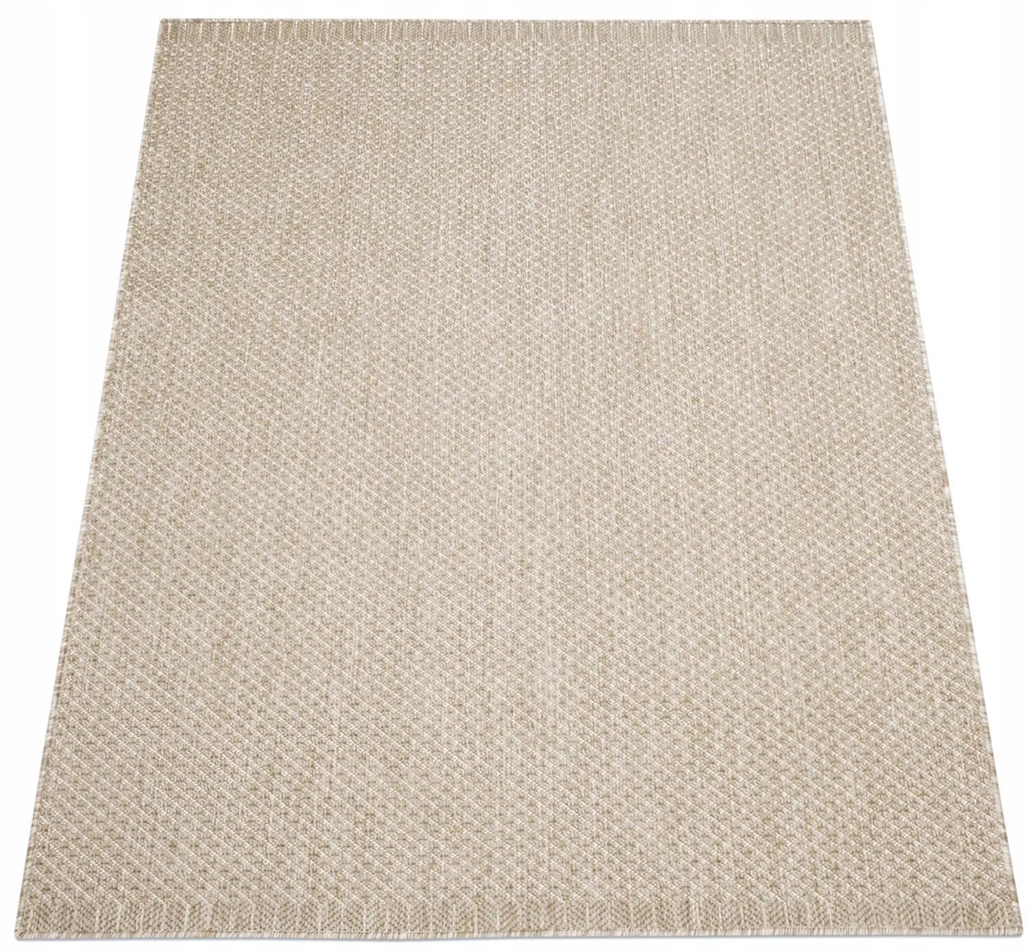 Lauko kilimas Eureka Home, dvipusis, 120x170 cm, smėlio spalvos