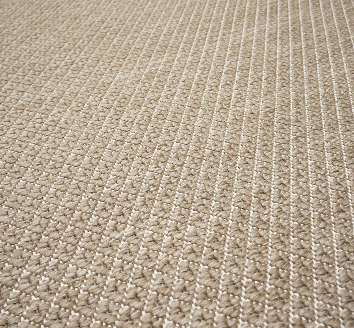 Lauko kilimas Eureka Home, dvipusis, 120x170 cm, smėlio spalvos