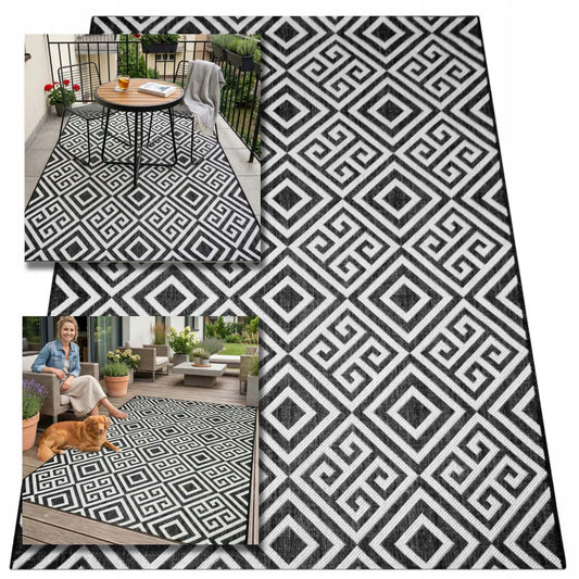Lauko kilimas terasai 120X160 vandeniui atsparus sodo kilimėlis balkonui