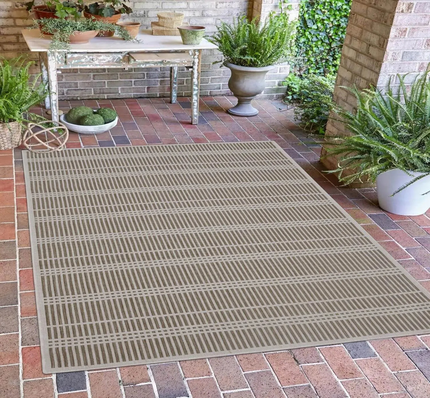 Lauko kilimas virtuvei terasai balkonui stačiakampis 80x150 cm Eureka Home