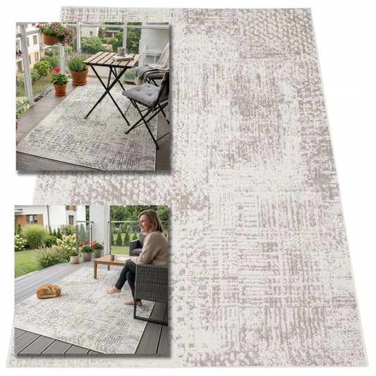 Lauko terasos kilimas 180x250 vandeniui atsparus sodo kilimėlis balkonui