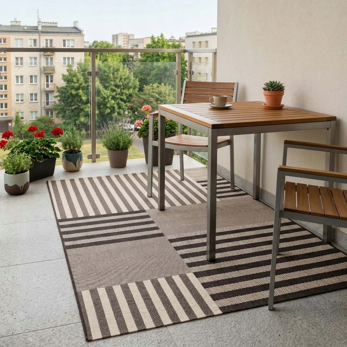 Lauko terasos kilimas 60x100 atsparus vandeniui sodui terasai balkonui kilimėlis