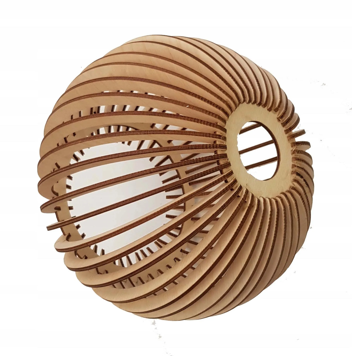 LED-ONE „Loft Drewno“ lubinis šviestuvas su reguliuojamu gaubtu, 3 × E27