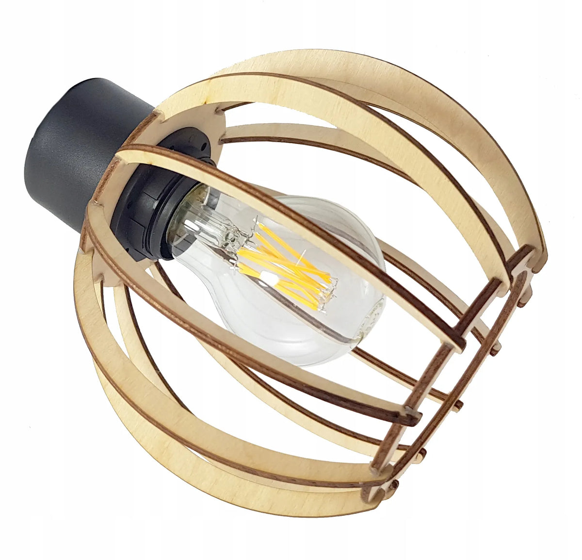 LED-ONE pakabinamas lubinis šviestuvas „LOFT Drewno 3“