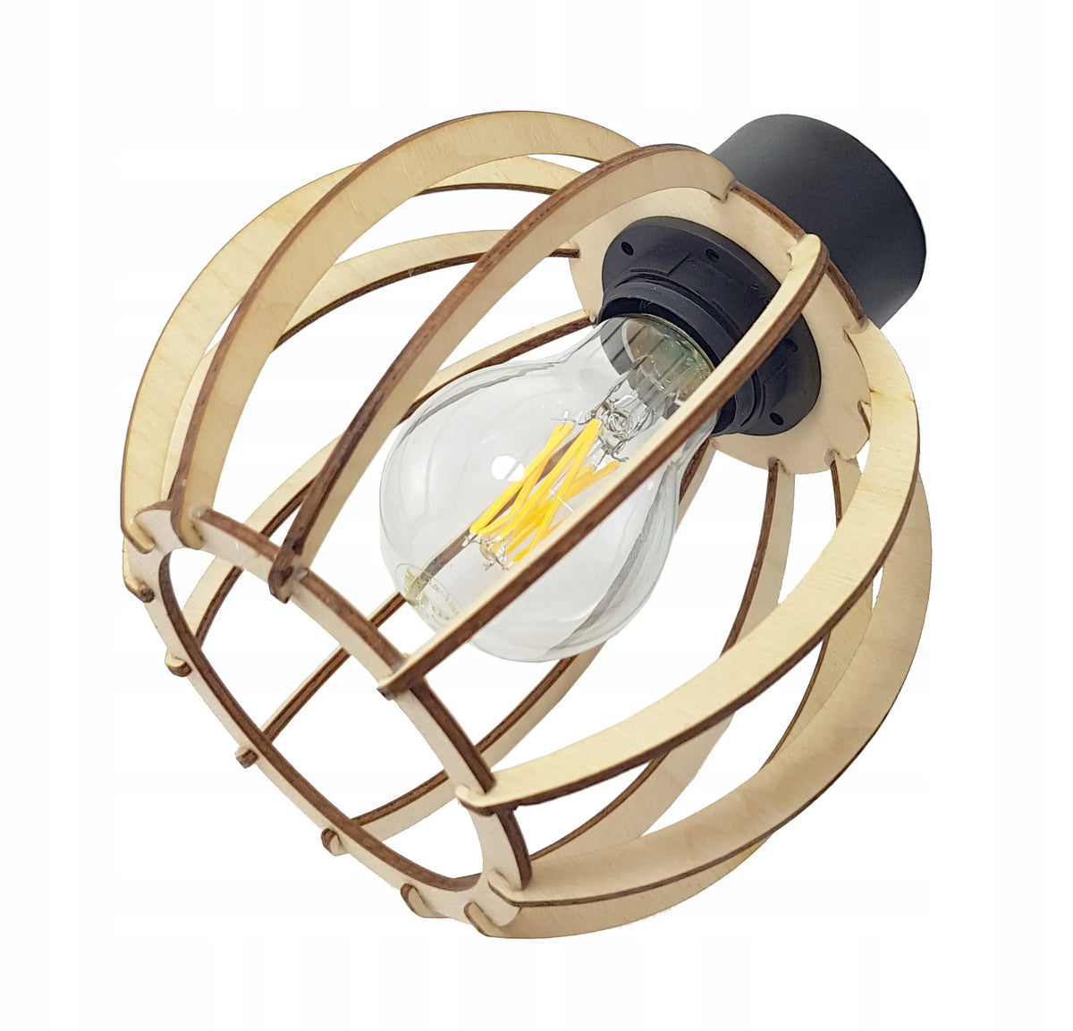 LED-ONE pakabinamas lubinis šviestuvas „LOFT Drewno 3“