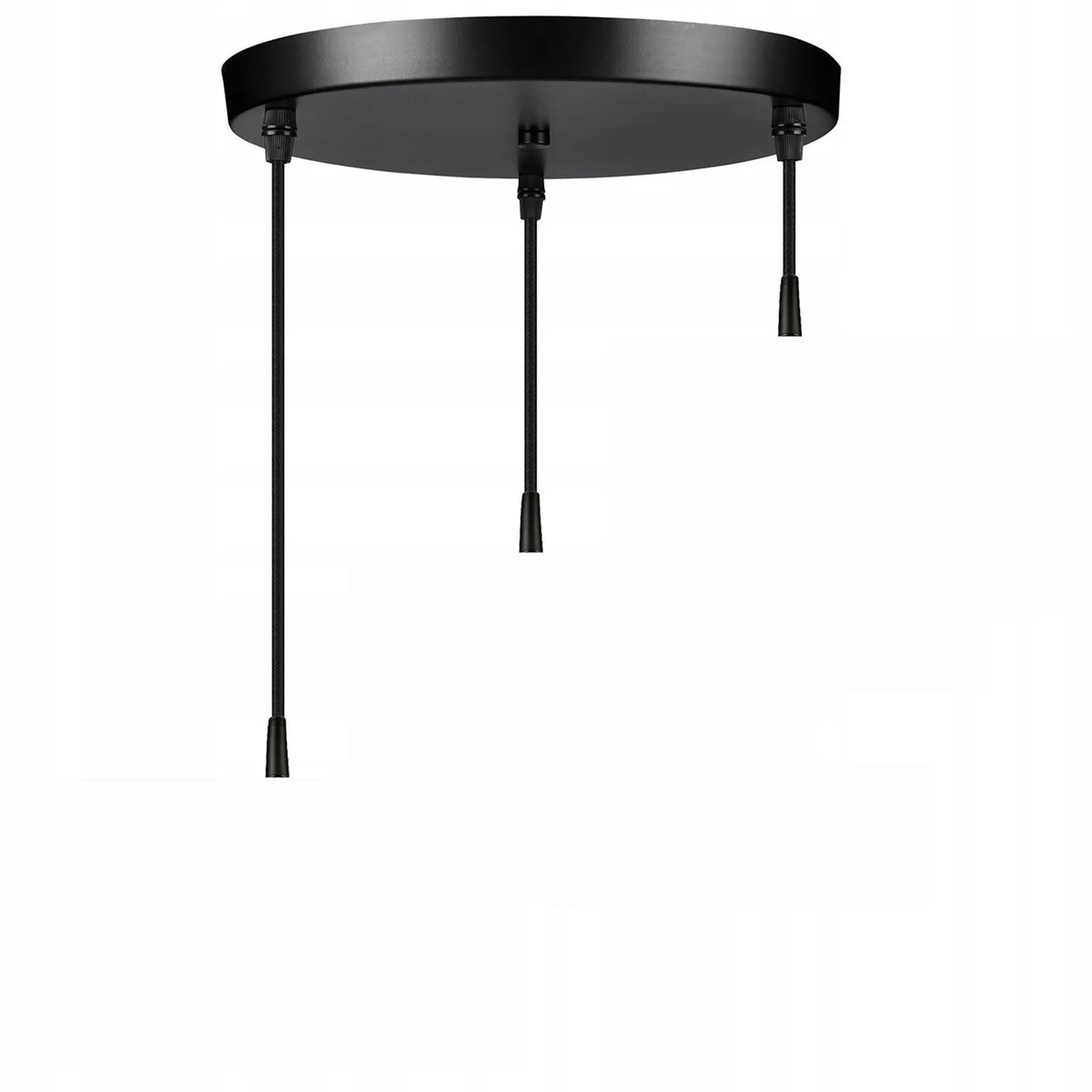 LED-ONE pakabinamas lubinis šviestuvas „ZWIS Edison Loft“ 3×E27, apvalus