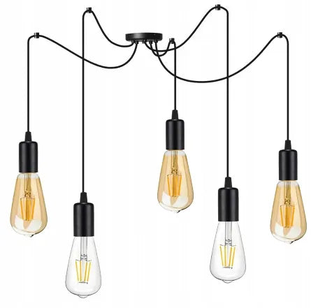 LED-ONE pakabinamas lubinis šviestuvas ZWIS Edison Loft E27 PAJĄK