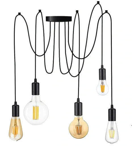 LED-ONE pakabinamas lubinis šviestuvas ZWIS Edison Loft E27 PAJĄK