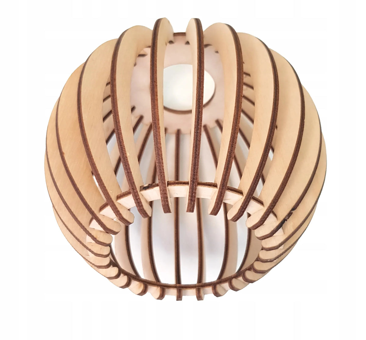 LED-ONE pakabinamas lubinis šviestuvas ZWIS Loft PAJĄK su 3 mediniais gaubtais, E27