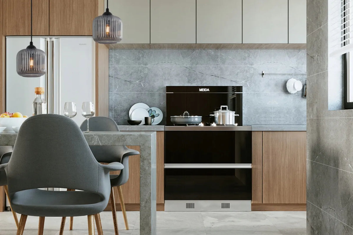 Light Home RIFFLE pakabinamas lubinis šviestuvas su grafito spalvos stikliniu gaubtu, 2 × E27, glamour