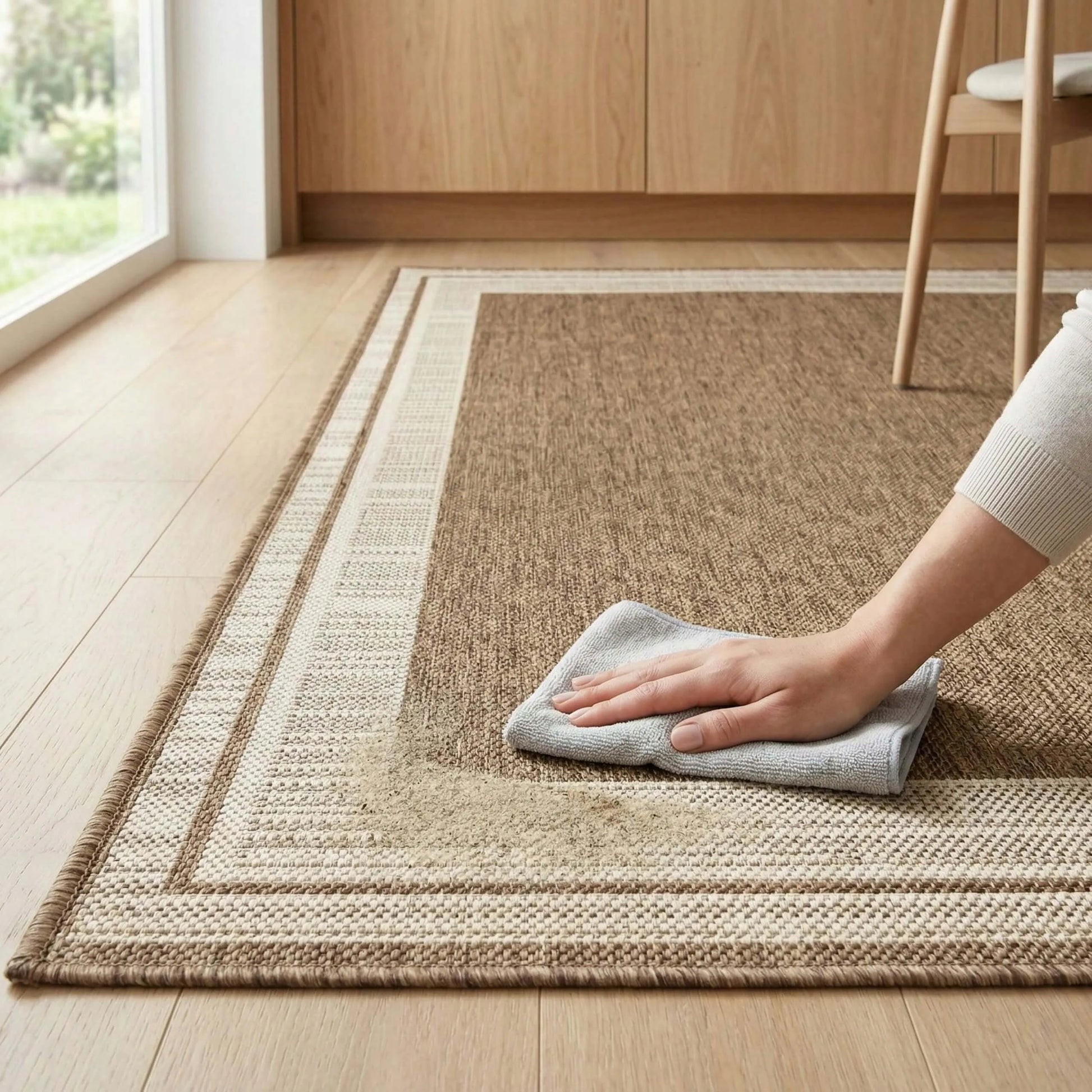 LOAUKO TERASOS KILIMAS 160X220 VANDENIUI ATSPARUS SODUI TERASAI BALKONUI KILIMĖLIS
