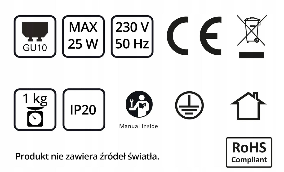 Lubinis šviestuvas „Luxolar“ SPOT BG4, metalinis, 4×GU10, juodas