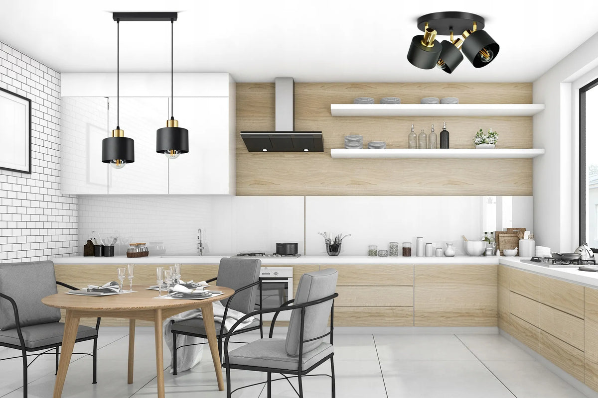 Lubinis šviestuvas / sietynas Classic Spot BZ2 LED E27 Black Gold