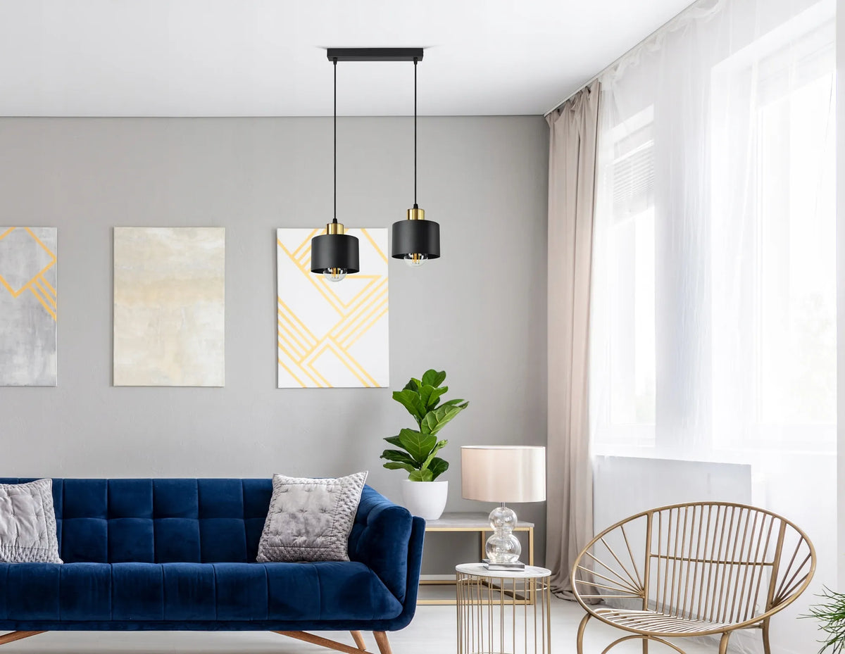 Lubinis šviestuvas / sietynas Classic Spot BZ2 LED E27 Black Gold