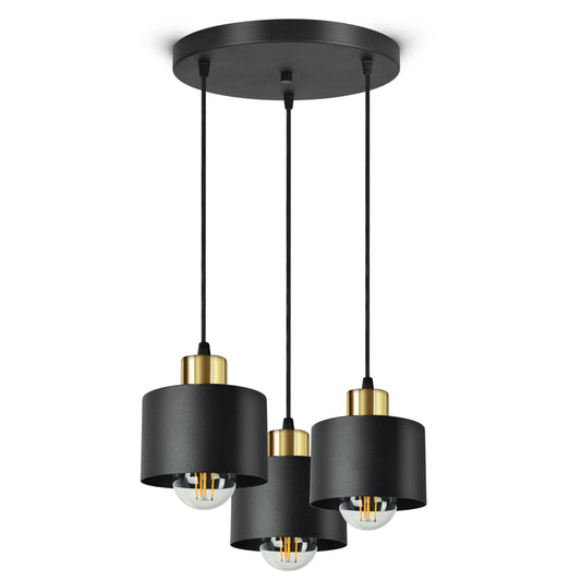 Lubų lempa, šviestuvas Classic Spot EZ3 LED E27 Black Gold