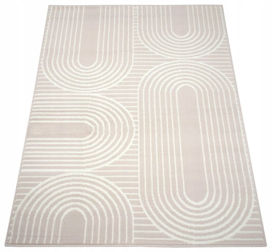 Minkštas modernus Loft stiliaus kilimas svetainei ir miegamajam 150x210 cm
