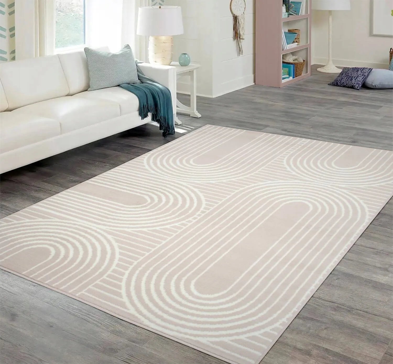 Minkštas modernus Loft stiliaus kilimas svetainei ir miegamajam 150x210 cm
