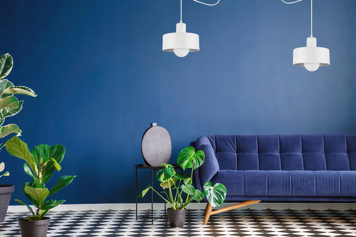 MODERNI KABAMOJI LUBŲ LAMPA „SPIDER“ – JUODA, BALTA, 2 ŠVIESOS ŠALTINIAI, „GLAMOUR“ / LOFT