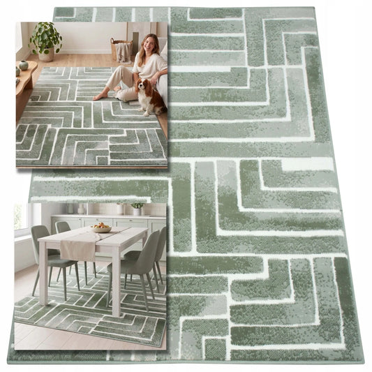 Modernus 100x150 kilimas svetainei, virtuvei ir miegamajam – stilingas ir minkštas Eureka Home