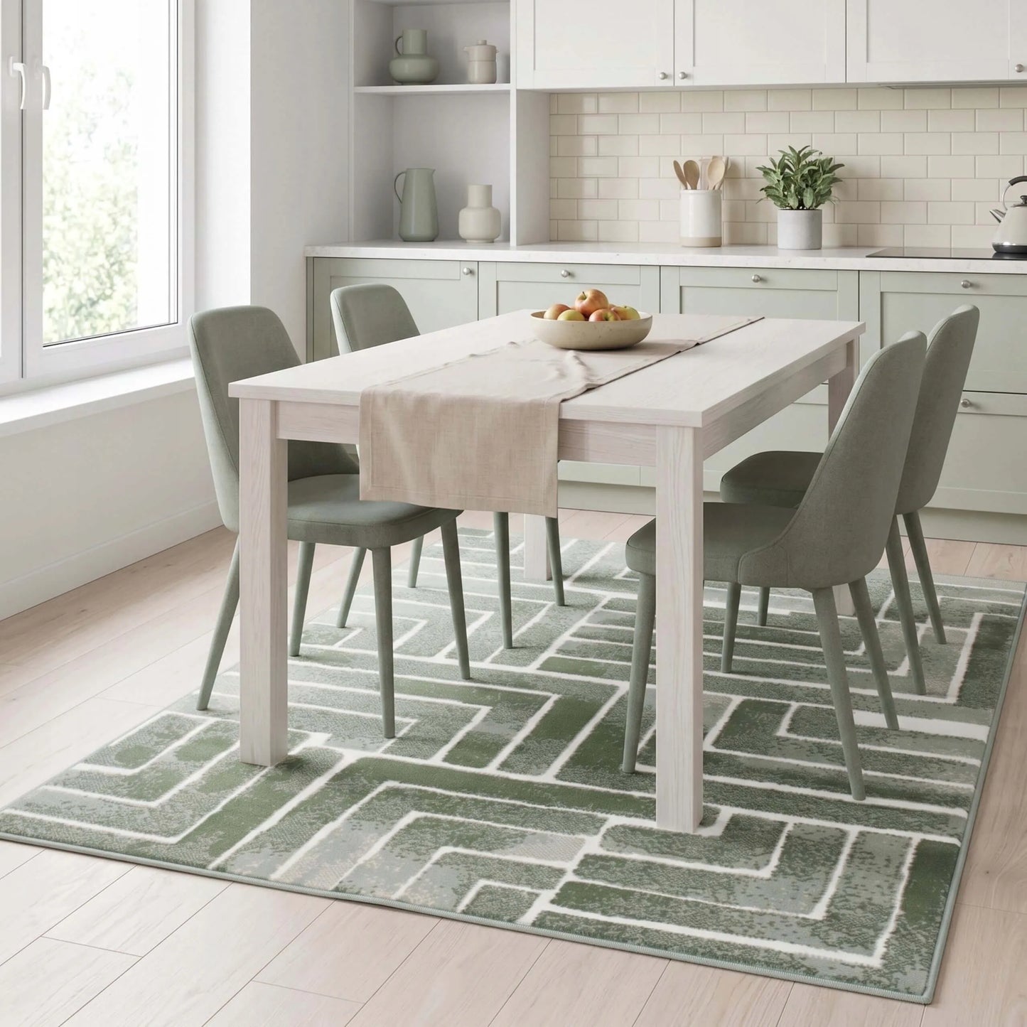 Modernus 100x150 kilimas svetainei, virtuvei ir miegamajam – stilingas ir minkštas Eureka Home