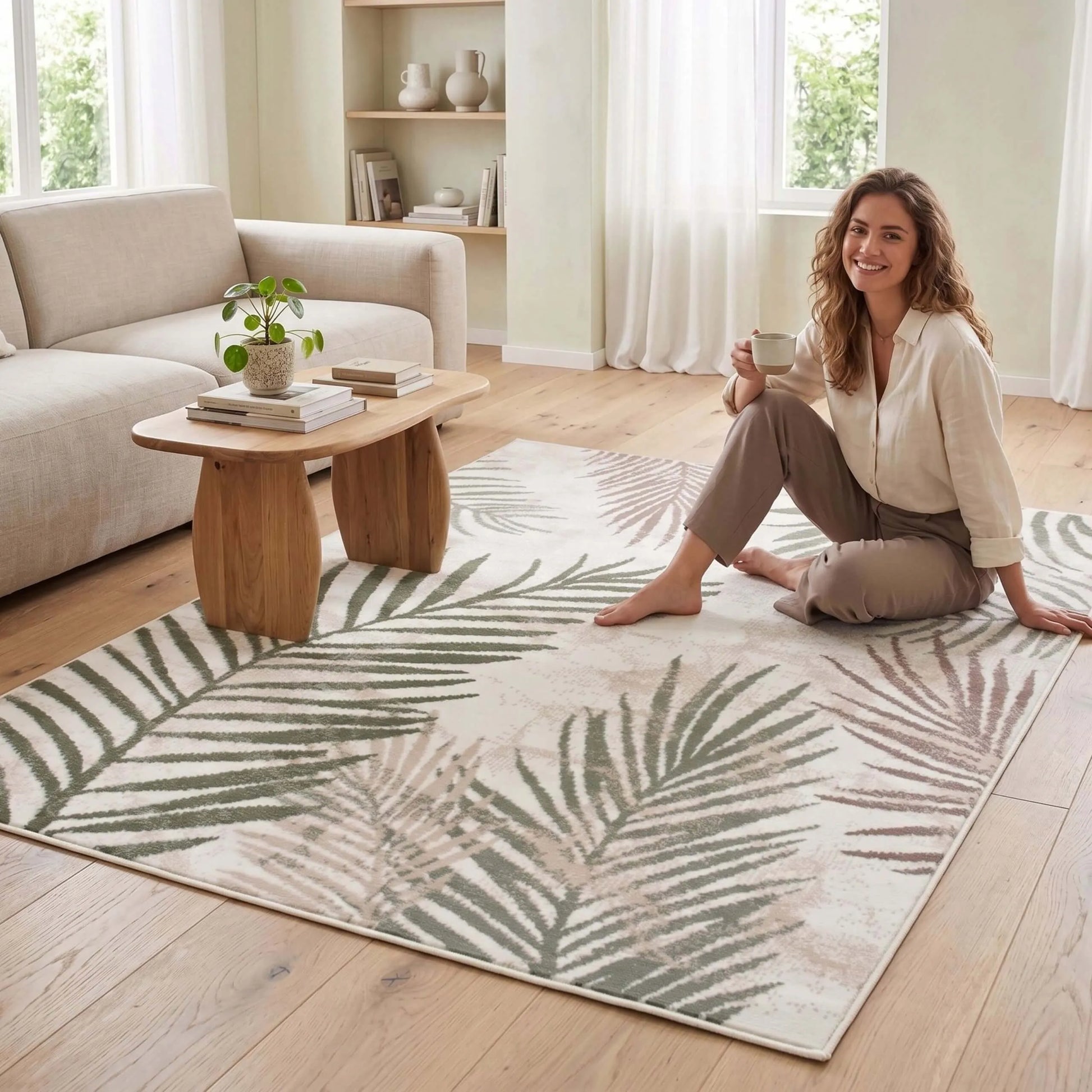 Modernus kilimas 100x150 cm – stilingas ir minkštas svetainės, miegamojo ar virtuvės akcentas