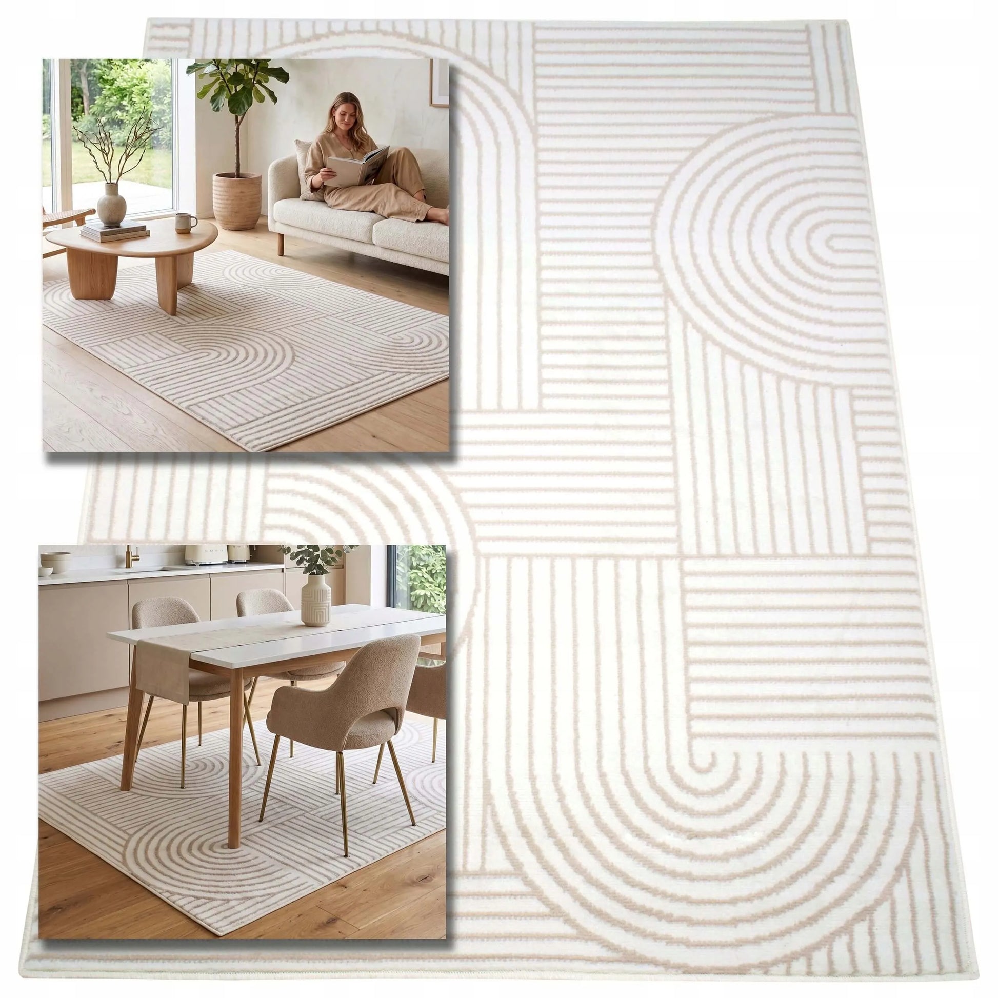 Modernus kilimas Eureka Home 100x150 cm – stilingas ir jaukus jūsų svetainei, miegamajam ar virtuvei