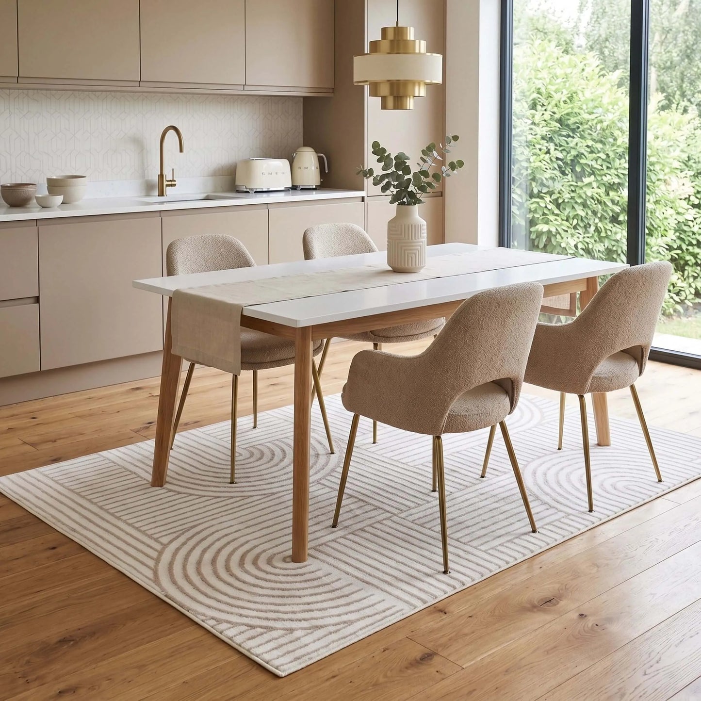 Modernus kilimas Eureka Home 100x150 cm – stilingas ir jaukus jūsų svetainei, miegamajam ar virtuvei
