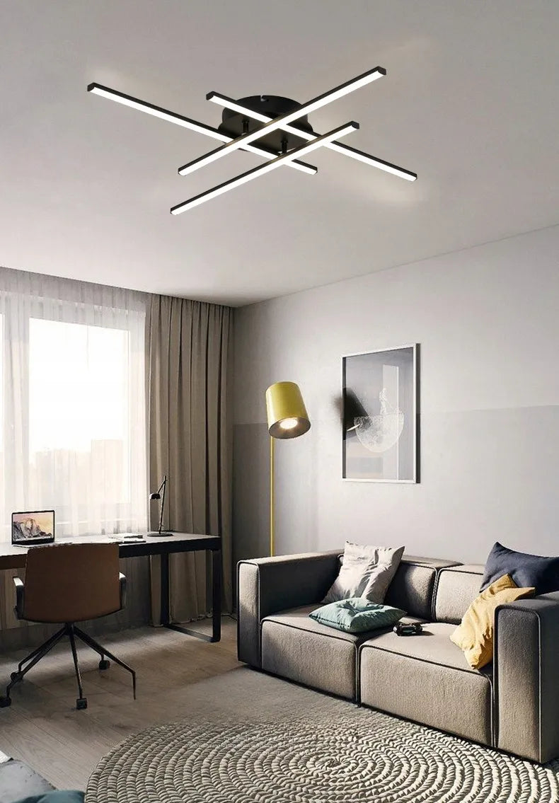 Modernus pakabinamas LED lubinis šviestuvas „ŽIRANDELIS“, plafonas, 4000 K neutrali balta šviesa