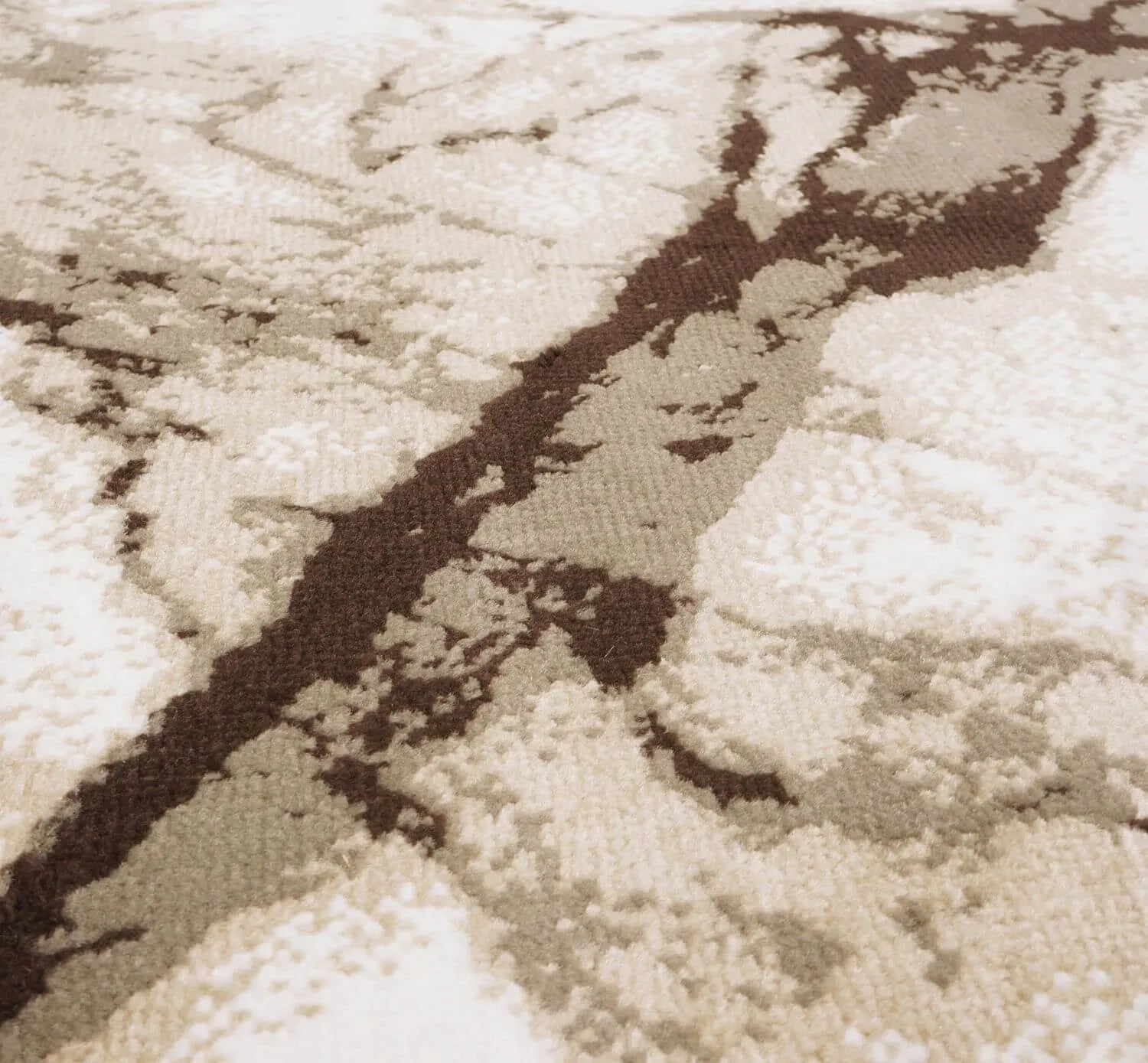 Modernus smėlio spalvos kilimas svetainei 80x150 cm Eureka Home
