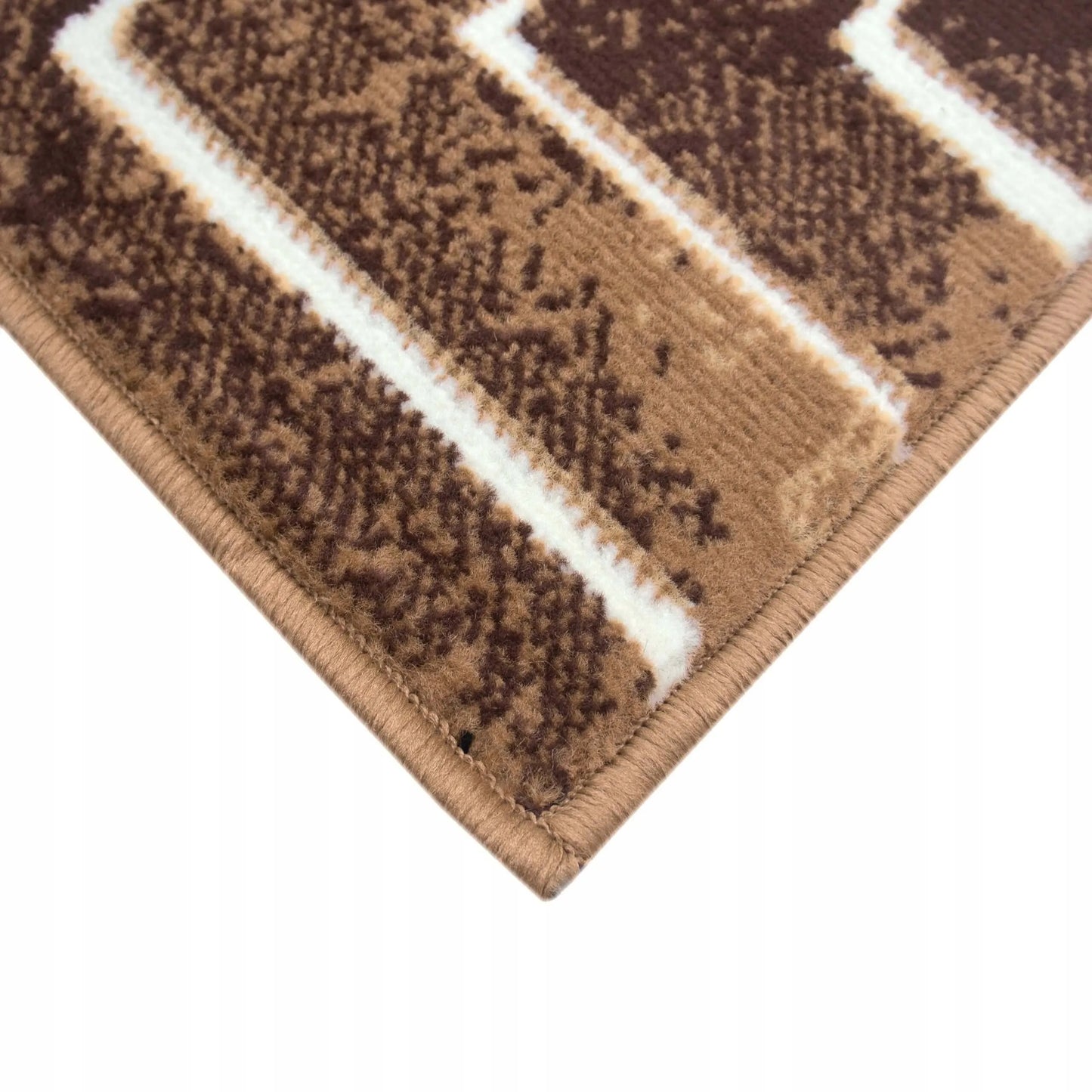 Modernus svetainės ir virtuvės kilimas 100x150 cm – stilingas „Loft“ dizainas, minkštas ir jaukus
