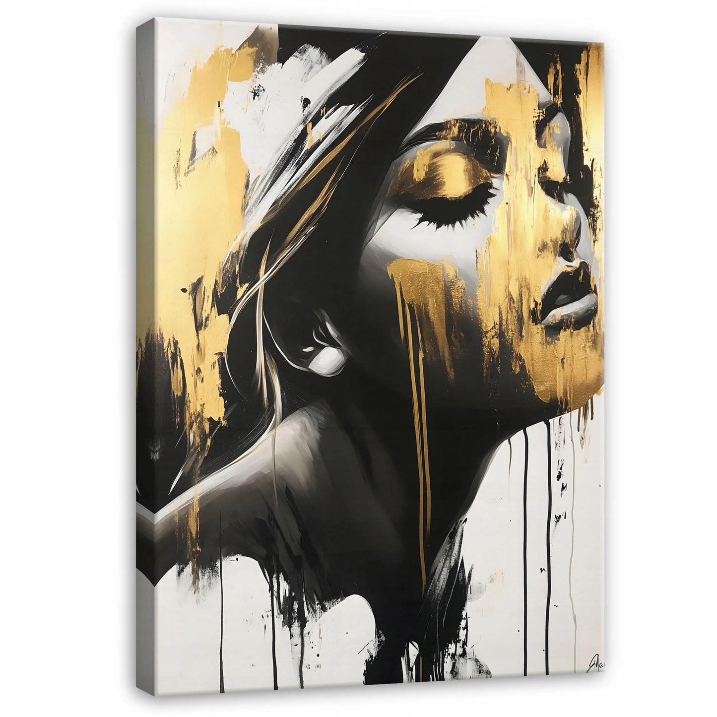 Modernus veido paveikslas ant drobės 100x70 cm miegamajam ar svetainei