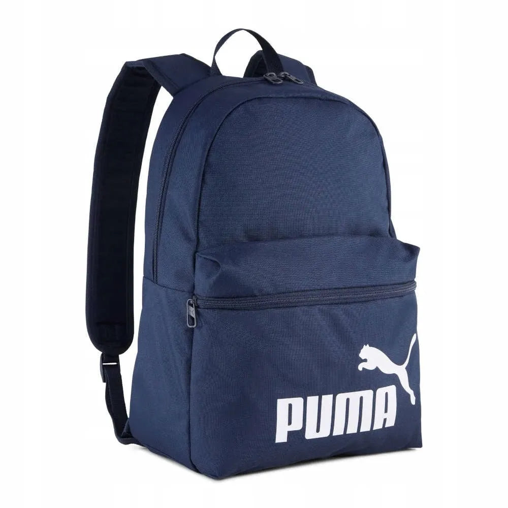 Mokyklinė kuprinė PUMA PHASE BACKPACK sportinė darželiui, tamsiai mėlyna 09116402