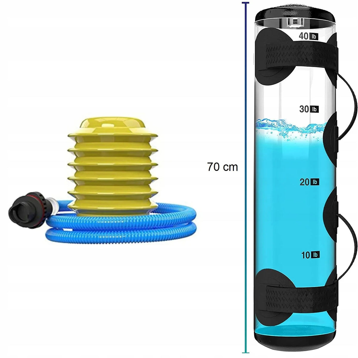 MuscleForge AQUA BAG vandens treniruočių maišas 25 kg