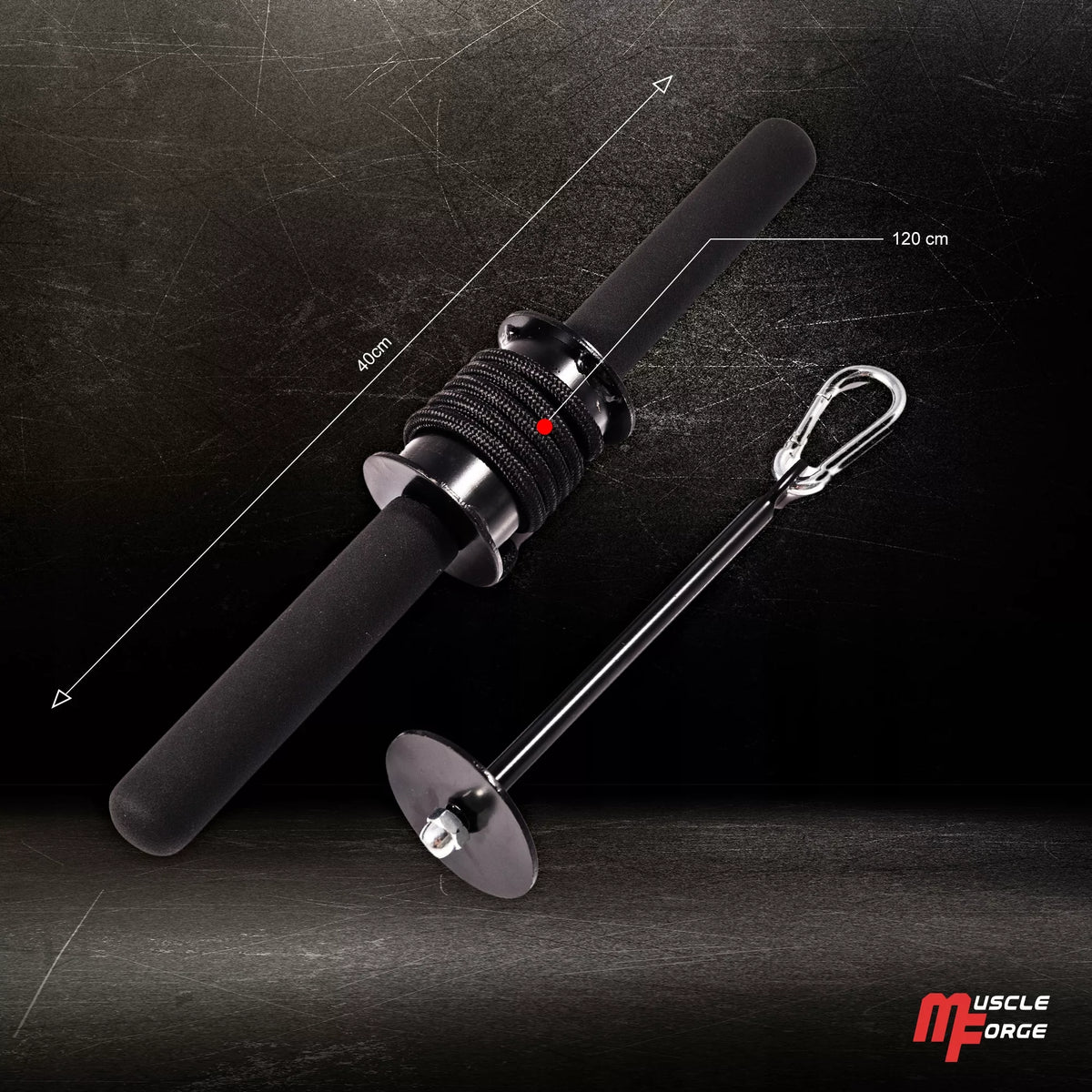 MuscleForge dilbio treniruoklis (Wrist Roller)