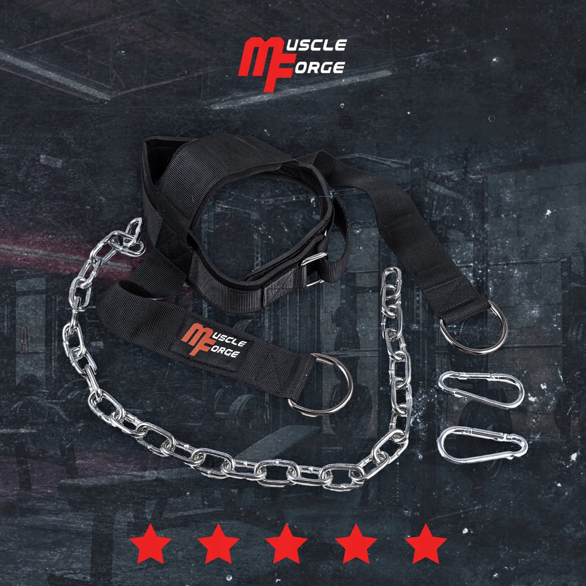 MuscleForge® kaklo ir sprando treniruoklis