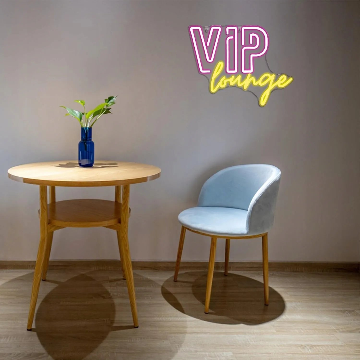 Neoninė iškaba VIP Lounge sieninė dekoracija