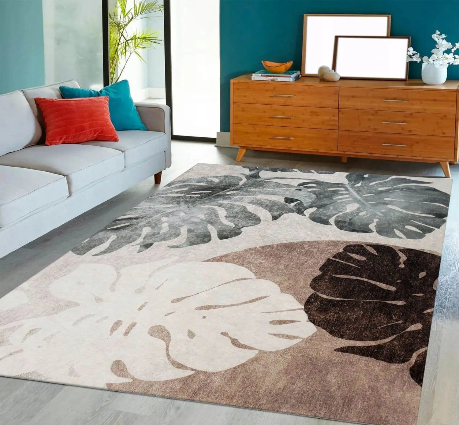 NESLYDUS kilimas – modernus, stilingas ir lofto stiliaus, skirtas svetainei bei kambariui, 60x100 cm