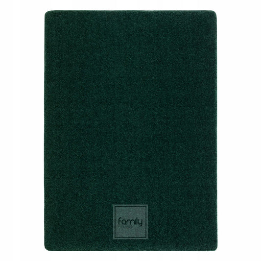 NESLYSTANTIS KILIMAS CAMEL SHAGGY VIENASPALVIS BUTELIO ŽALUMO - 80 x 150
