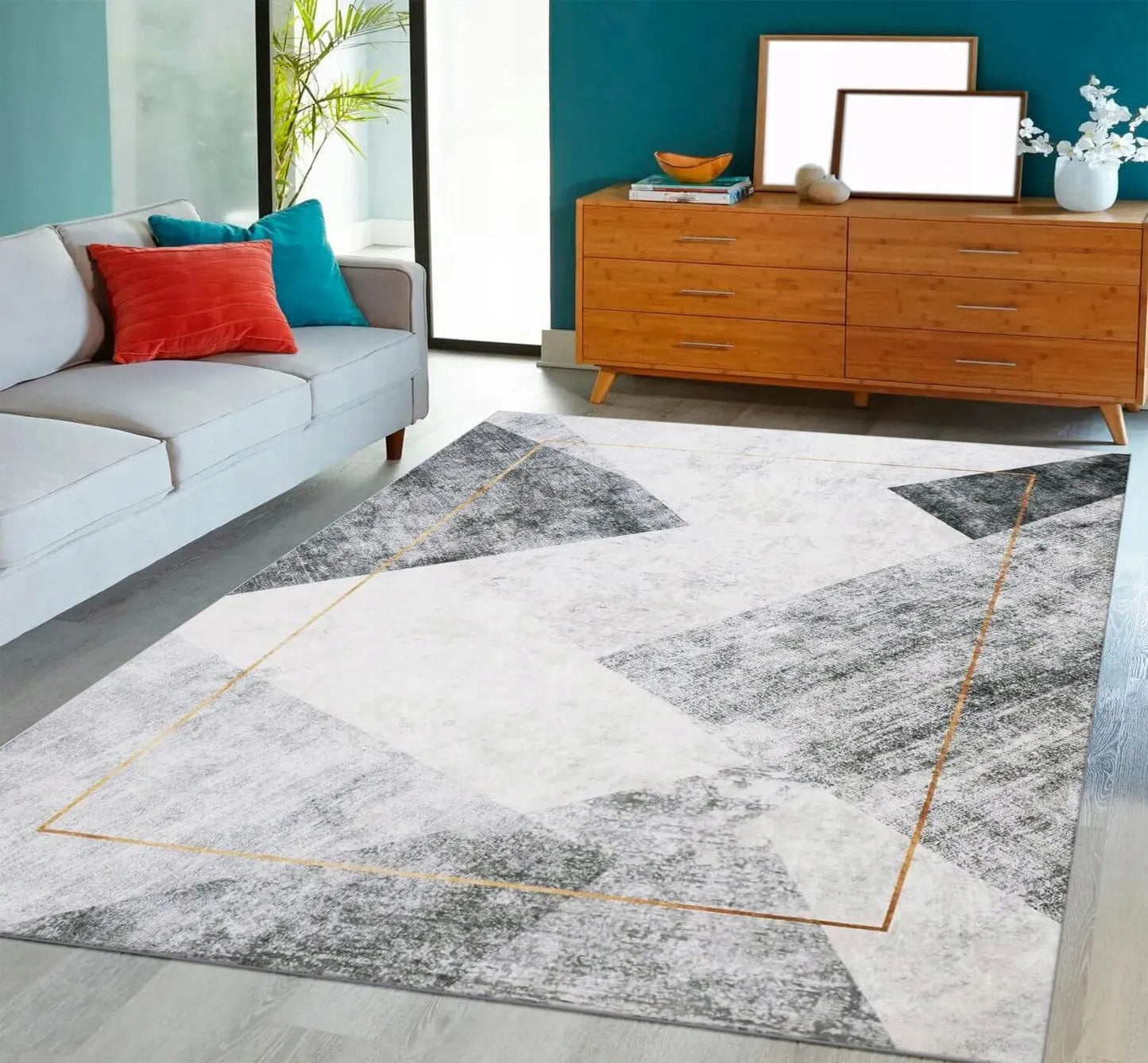 Neslystantis modernus kilimas Eureka Home 80x150