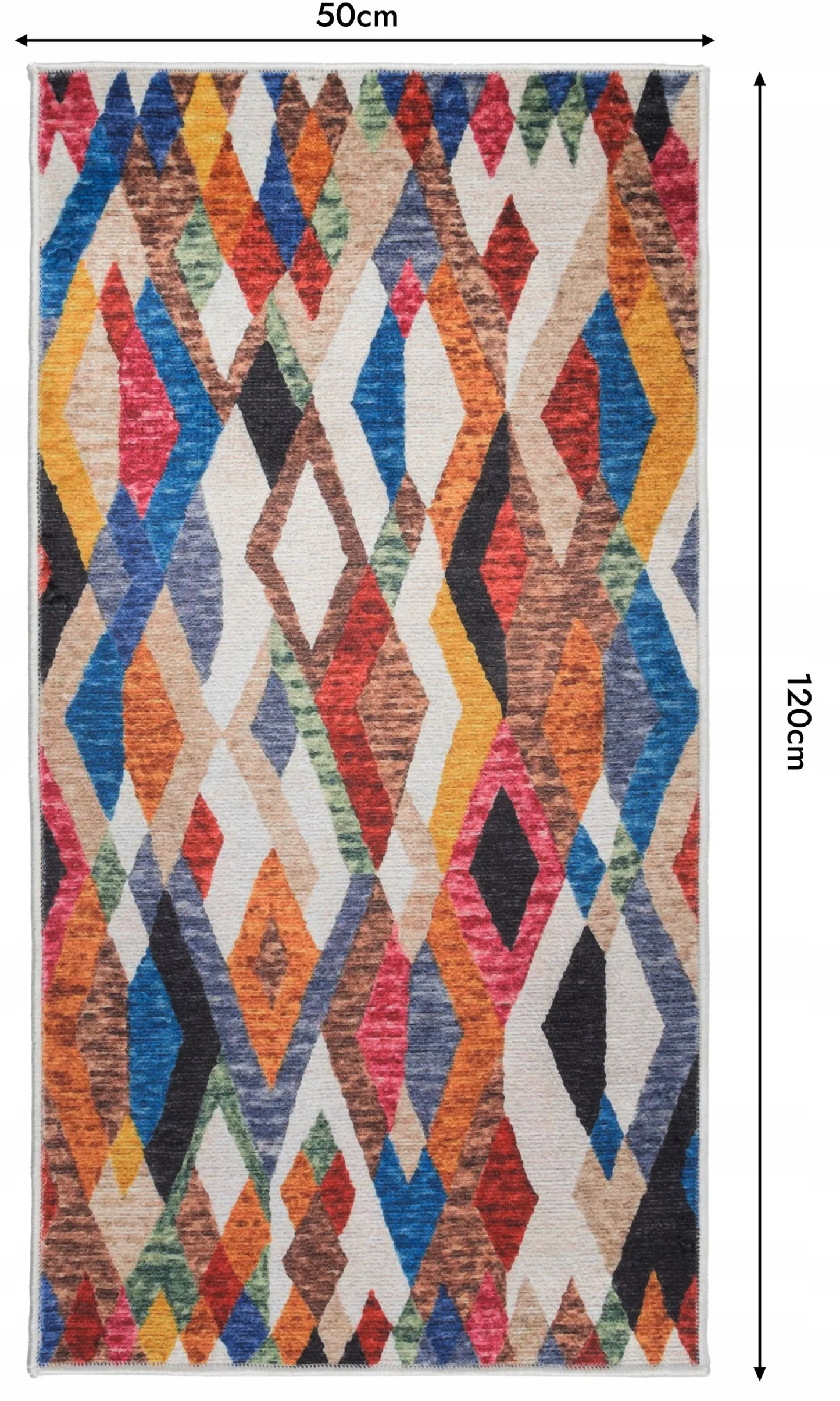 Neslystantis virtuvinis kilimėlis / takelis e-floor 50x120 cm, plaunamas