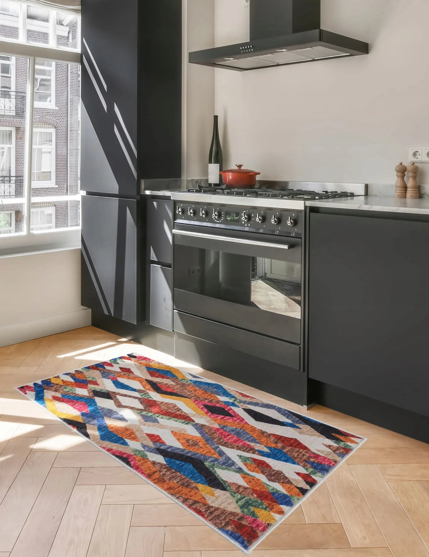 Neslystantis virtuvinis kilimėlis / takelis e-floor 50x120 cm, plaunamas