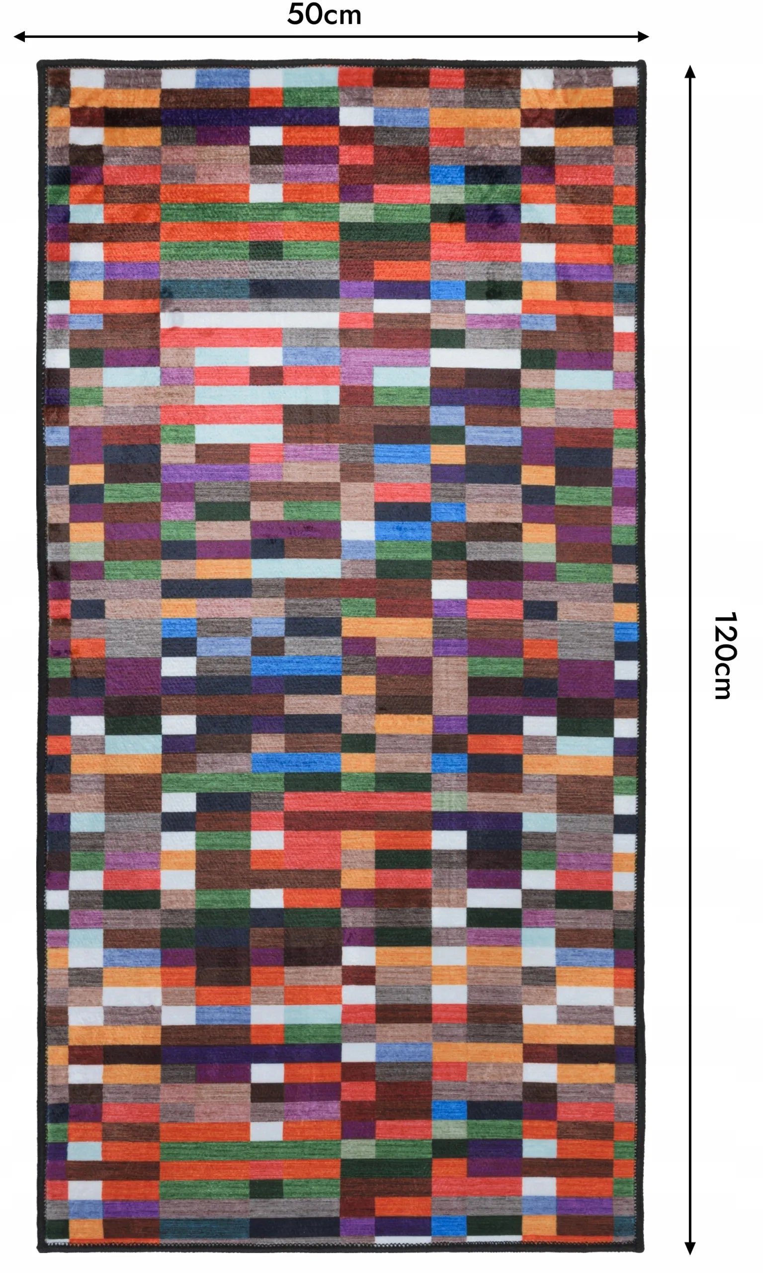Neslystantis virtuvinis takelis 50x120 cm, minkštas virtuvinis kilimėlis, galima skalbti
