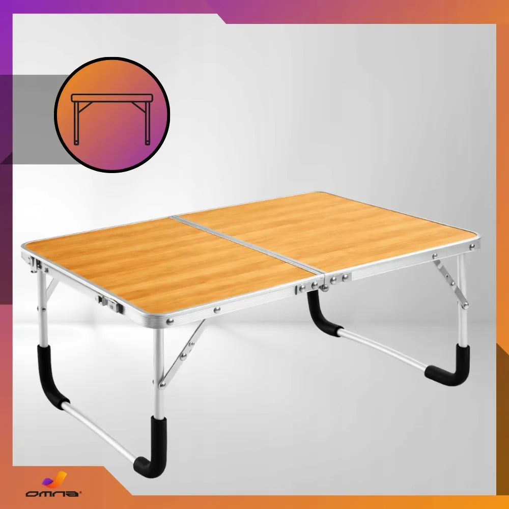 Omna Campfold T60 sulankstomas turistinis stalas, nešiojamas lagaminas, 60x40 cm