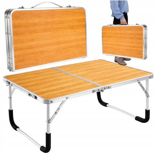 Omna Campfold T60 sulankstomas turistinis stalas, nešiojamas lagaminas, 60x40 cm
