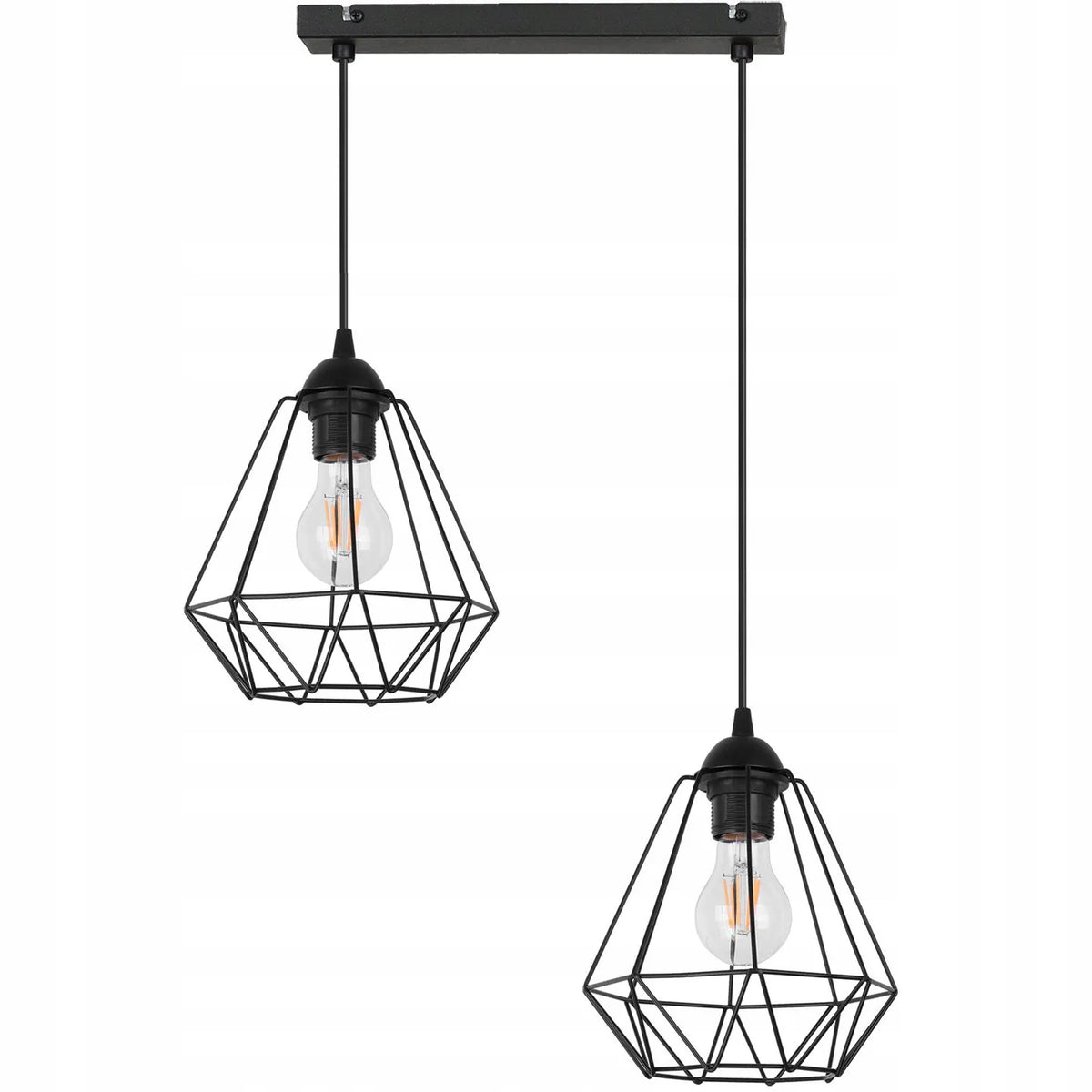 Pakabinamas lubinis šviestuvas „DIAMENT LOFT EDISON LED“