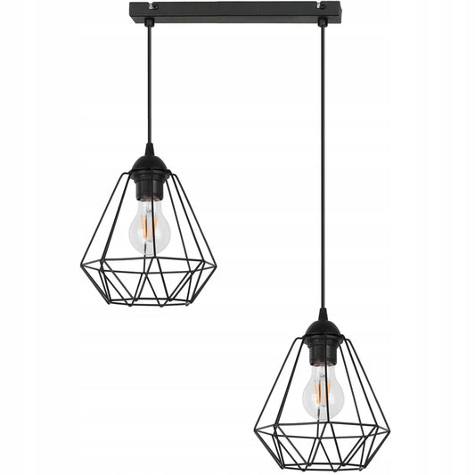 Pakabinamas lubinis šviestuvas „DIAMENT LOFT EDISON LED“
