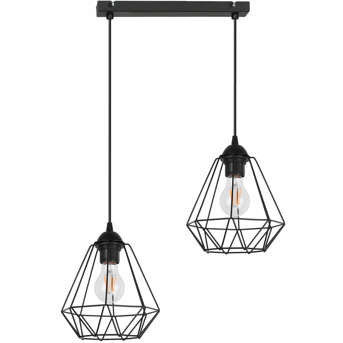 Pakabinamas lubinis šviestuvas „DIAMENT LOFT EDISON LED“