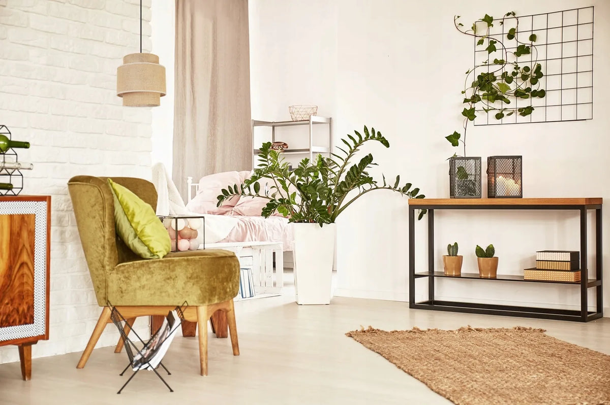 Pakabinamas lubinis šviestuvas Light Home BOHO 2459/1, viengubas, apvalus džiuto efekto gaubtas