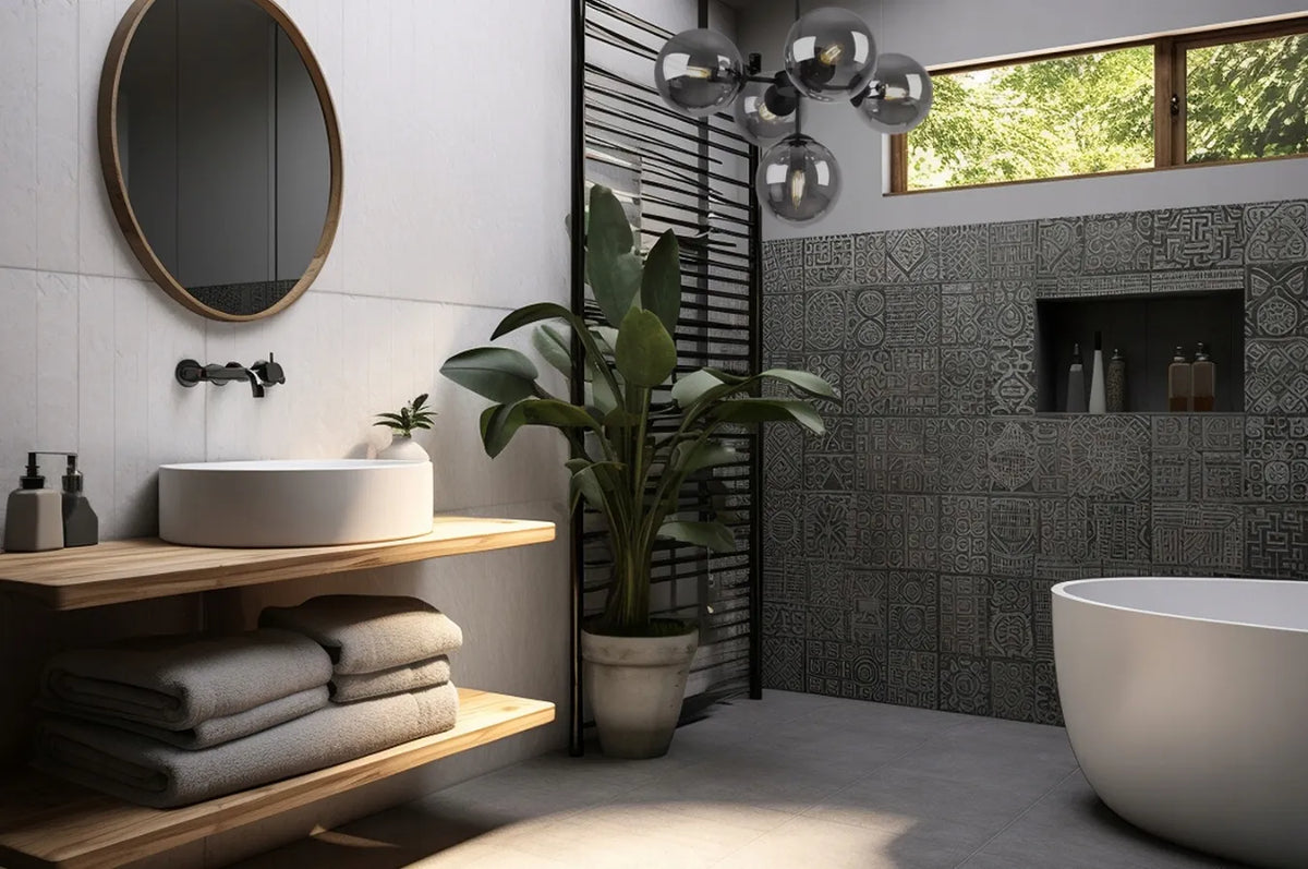 Pakabinamas lubinis šviestuvas Light Home IMPERIA 2519/5/CZ, juodas lofto stiliaus, 5×E14