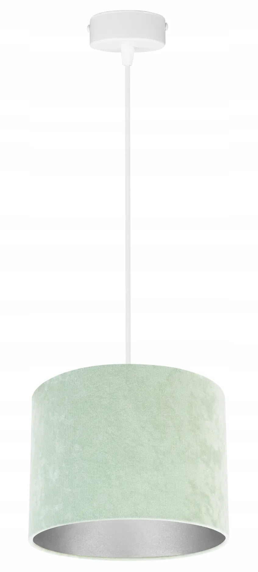 Pakabinamas lubinis šviestuvas „Mediolan“ „Light Home“, juodas su smėlio spalvos gaubtu, 20 cm